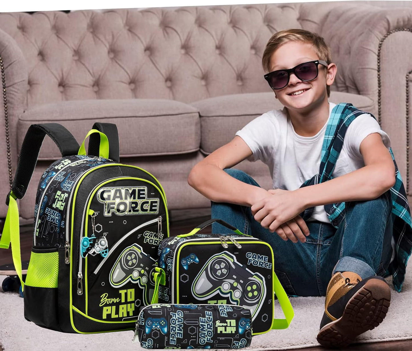 Cute Backpack for Girls School Backpacks with Lunch Box for Elementary