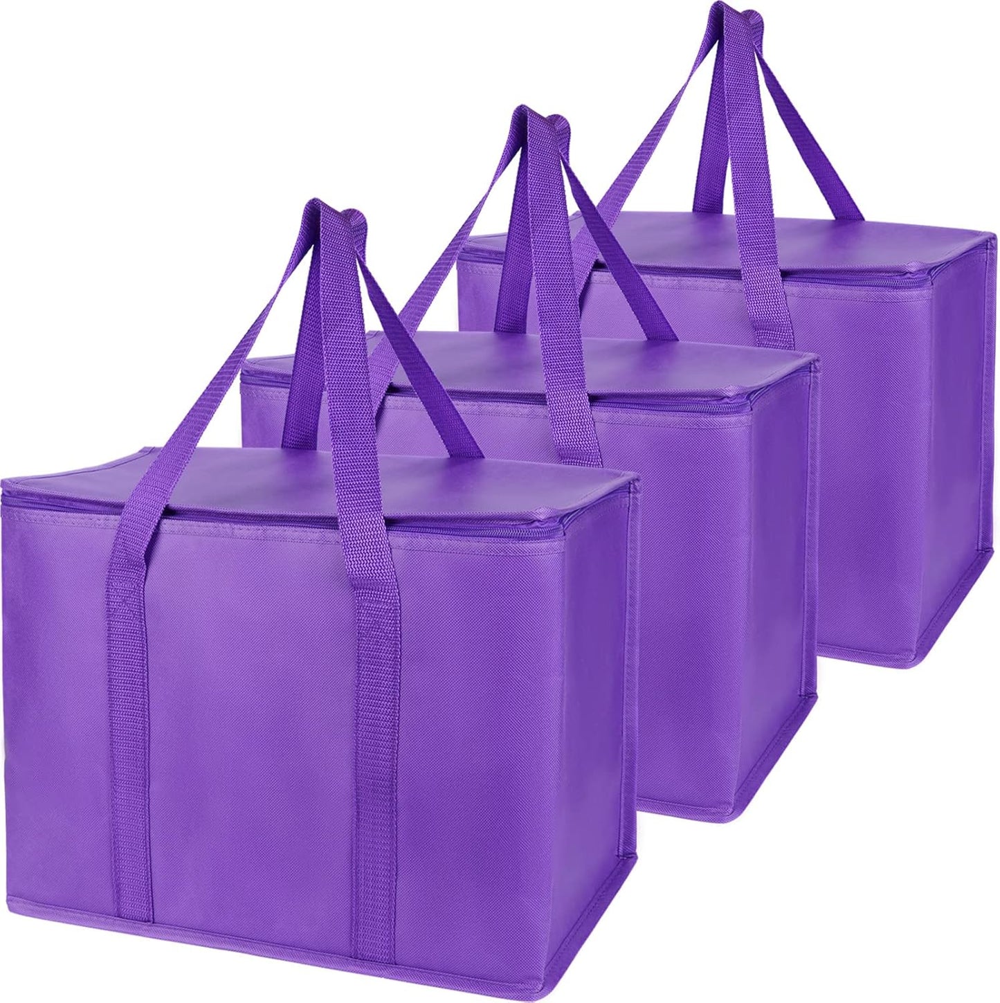 Purilite Select™ Insulated Food Delivery Bag – Extra Large Thermal Carrier for Hot & Cold Food Transport