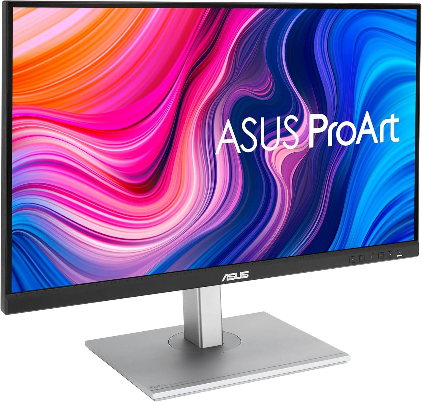 ASUS ProArt Display 27" Monitor PA278CV - WQHD (2560 x 1440), IPS, 100% sRGB, 100% Rec. 709, ΔE < 2, Calman Verified, USB Hub, USB-C, DisplayPort Daisy-Chaining, HDMI, Eye Care, Height Adjustable , BLACK/SLIVER