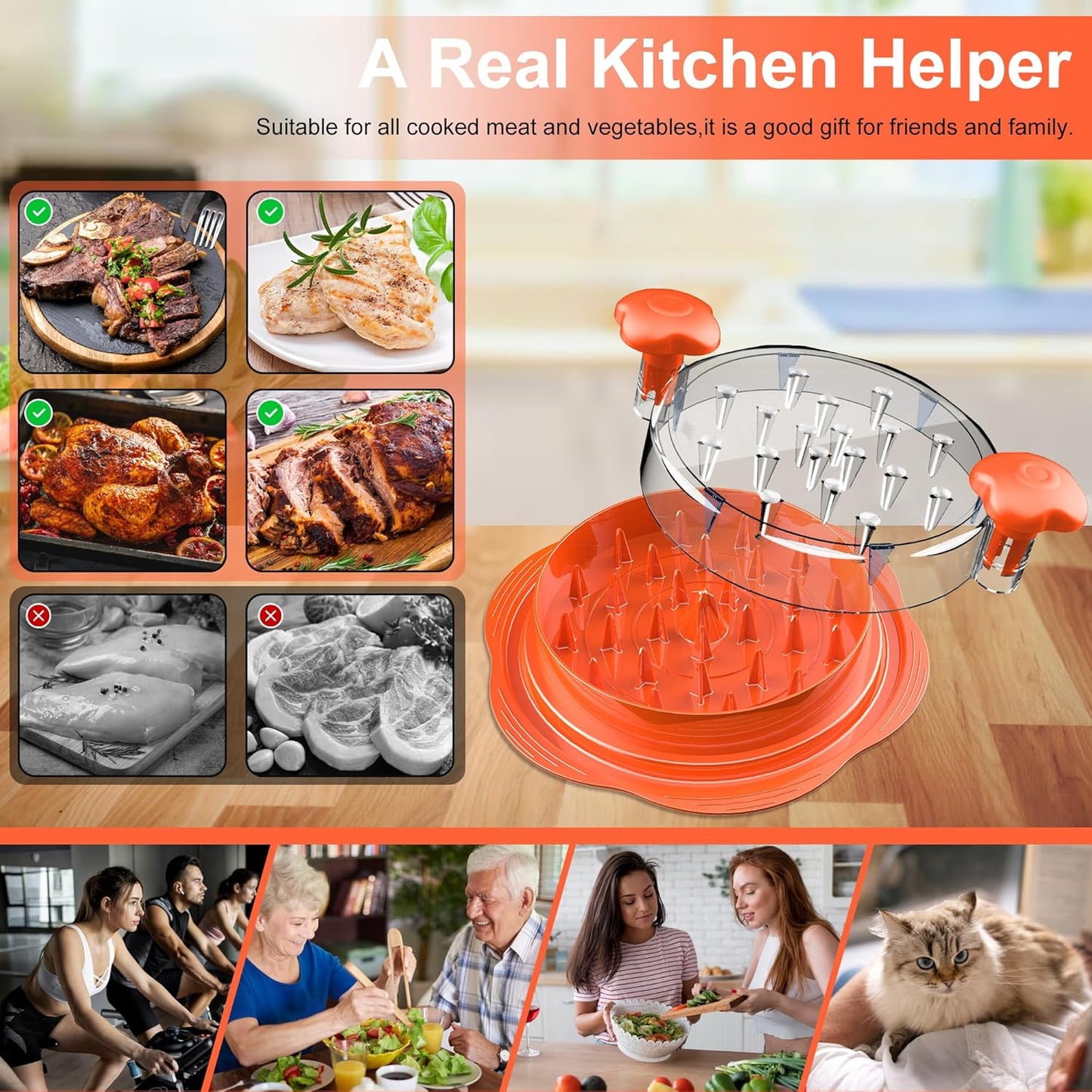 Purilite Select Chicken Shredder Tool