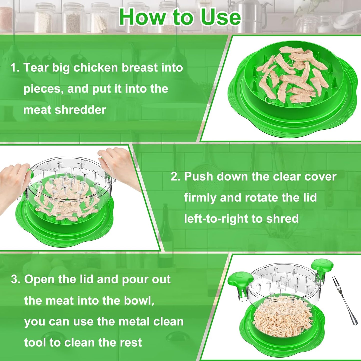 Purilite Select Chicken Shredder Tool