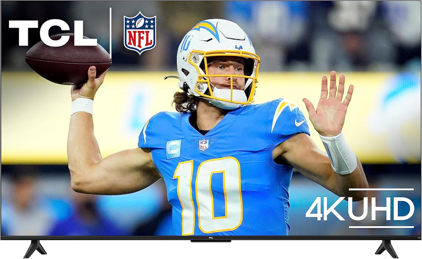 TCL 65-Inch Class S4 4K LED Smart TV with Fire TV (65S450F-CA), Dolby Vision HDR, Dolby Atmos, Alexa Built-in, Apple Airplay Compatibility, Streaming UHD Television, Black