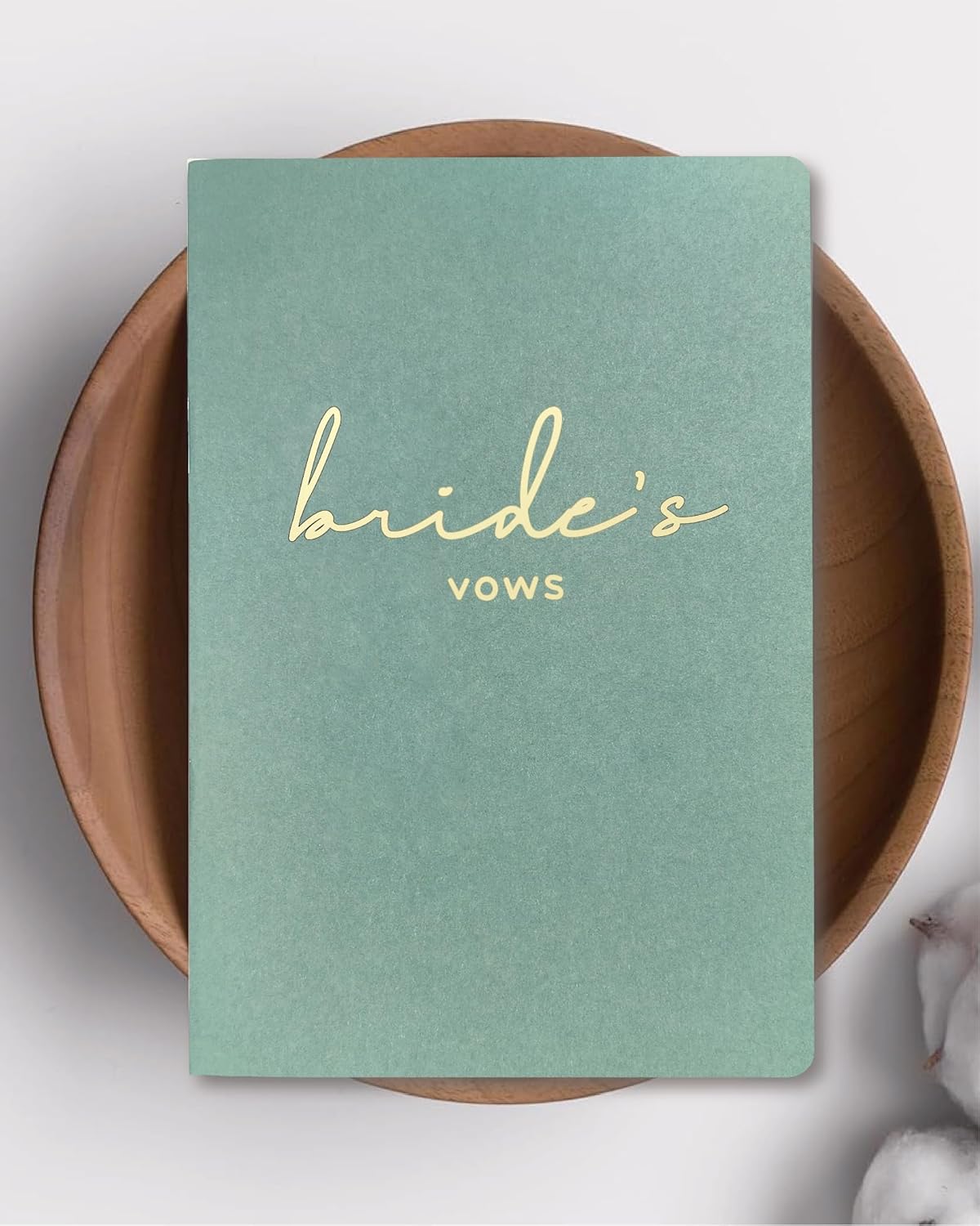 GroomBrideGifts Wedding Vow Book for His and Hers, Soft Touch, Perfectly Sized Bride and Groom Vow Books, Wedding Essentials, Wedding Registry Ideas, His and Hers Gifts