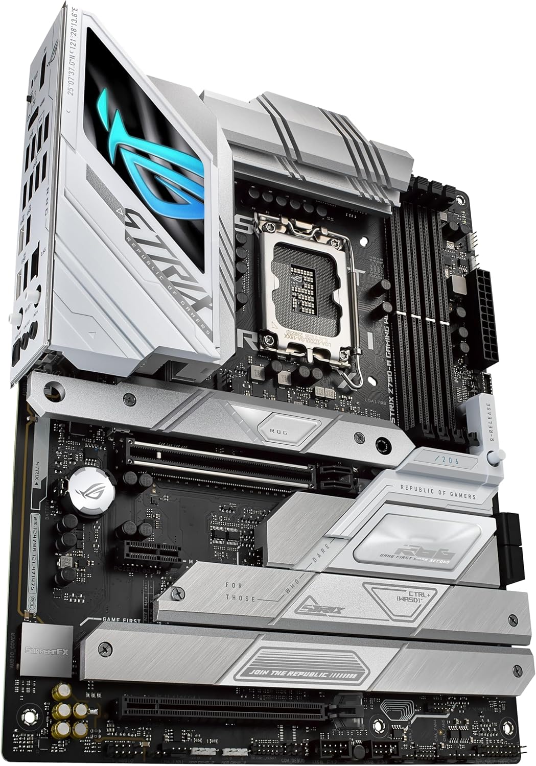 ASUS ROG Strix Z790-A Gaming WiFi II (WiFi 7) LGA 1700(Intel® 14th & 13th & 12th Gen) ATX Gaming Motherboard(16 + 1+2 Power Stages, DDR5, 5X M.2 Slots, PCIe 5.0 x16)