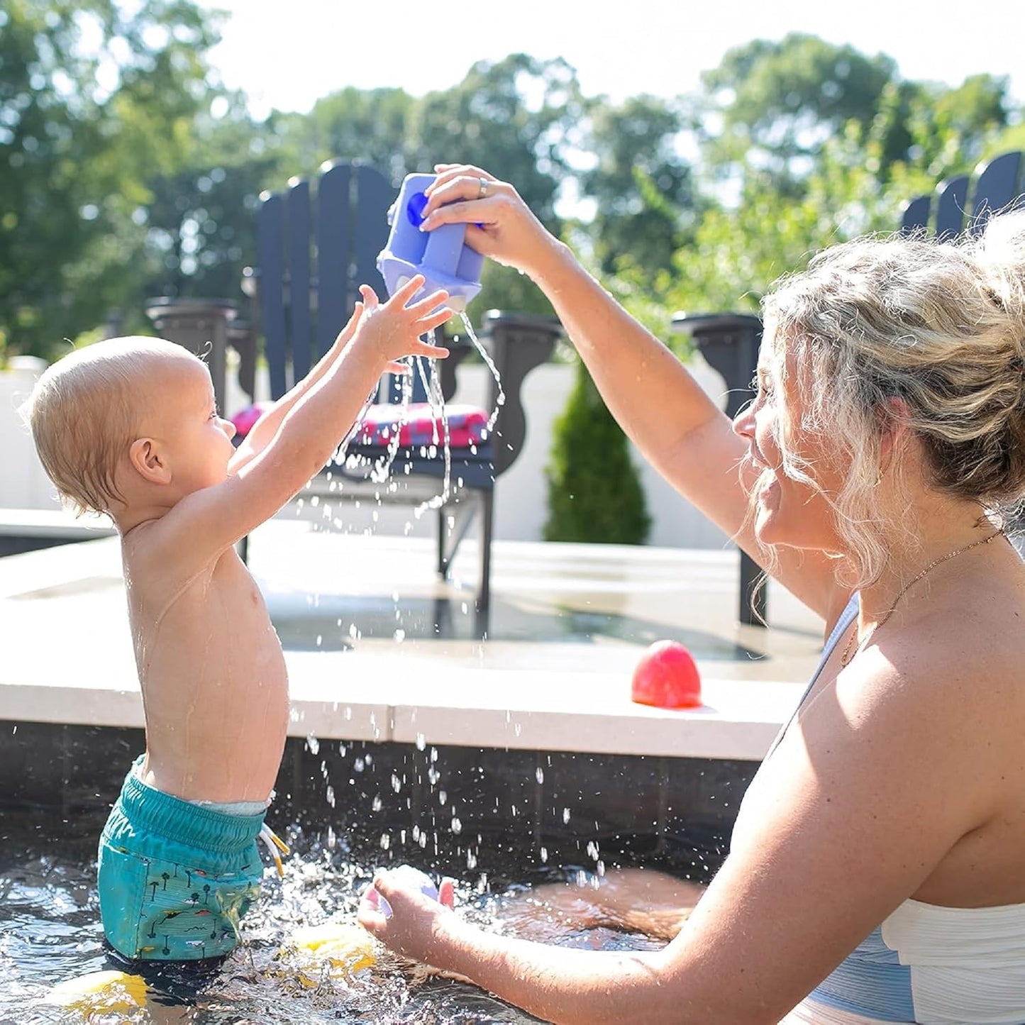 Dr. Brown’s CleanUp Pour & Roar Watering Can, Baby Bath Essentials Kids Toy, BPA Free, Certified Plastic Neutral, 6m+