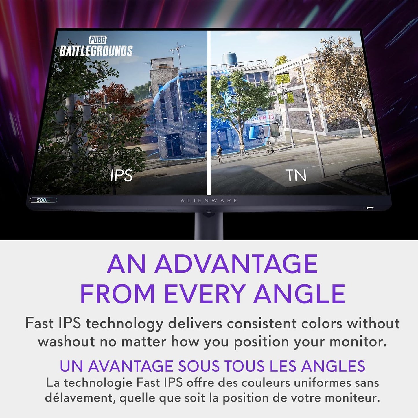 Alienware 25 Gaming Monitor AW2523HF 24.5" IPS LED Full HD (1920 × 1080) 360Hz Display - AMD FreeSync - VESA - Monitor (USB, HDMI) Height/Tilt/Swivel/Pivot Adjustability - Dark Side of The Moon