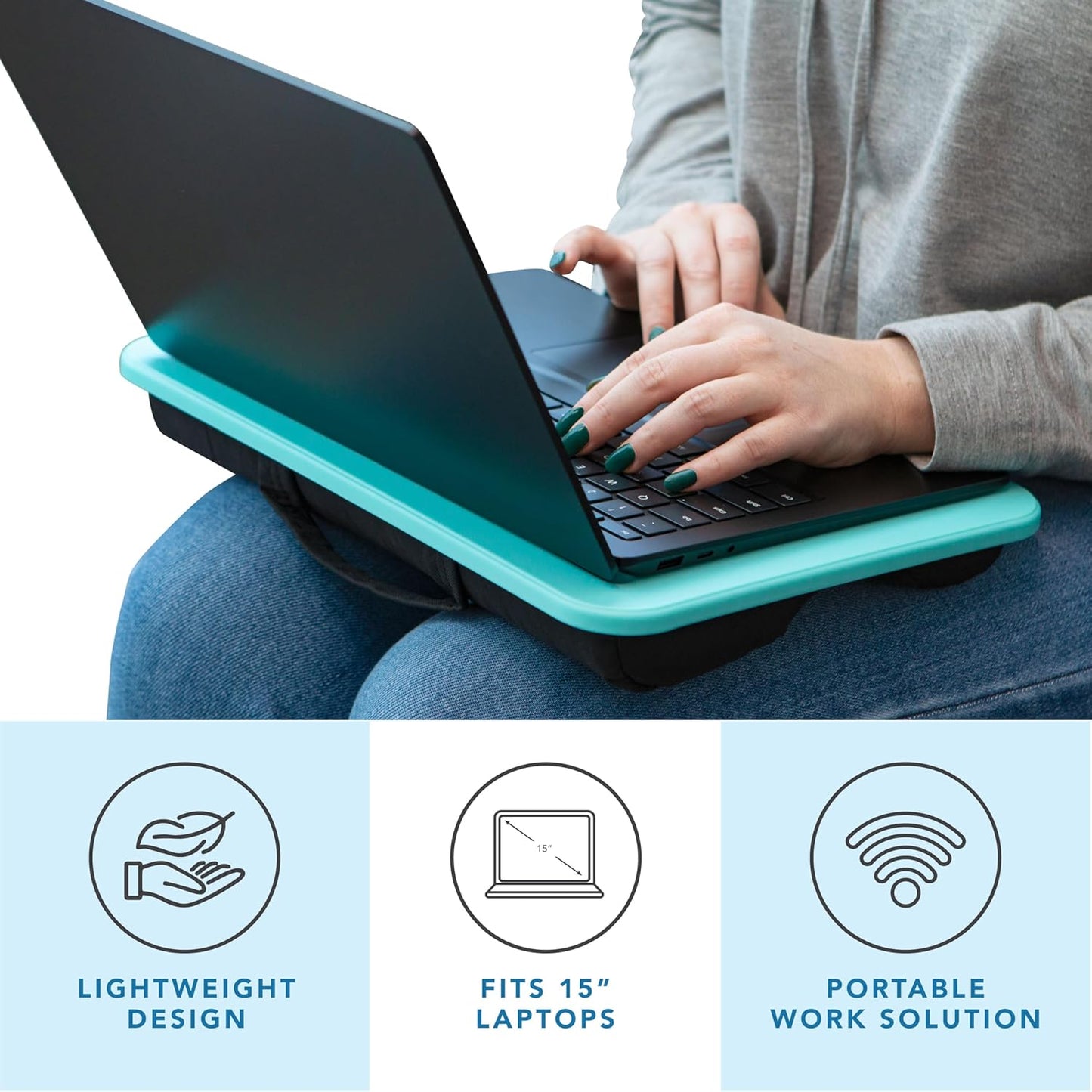 Purilite Select Portable Lap Desk – Black