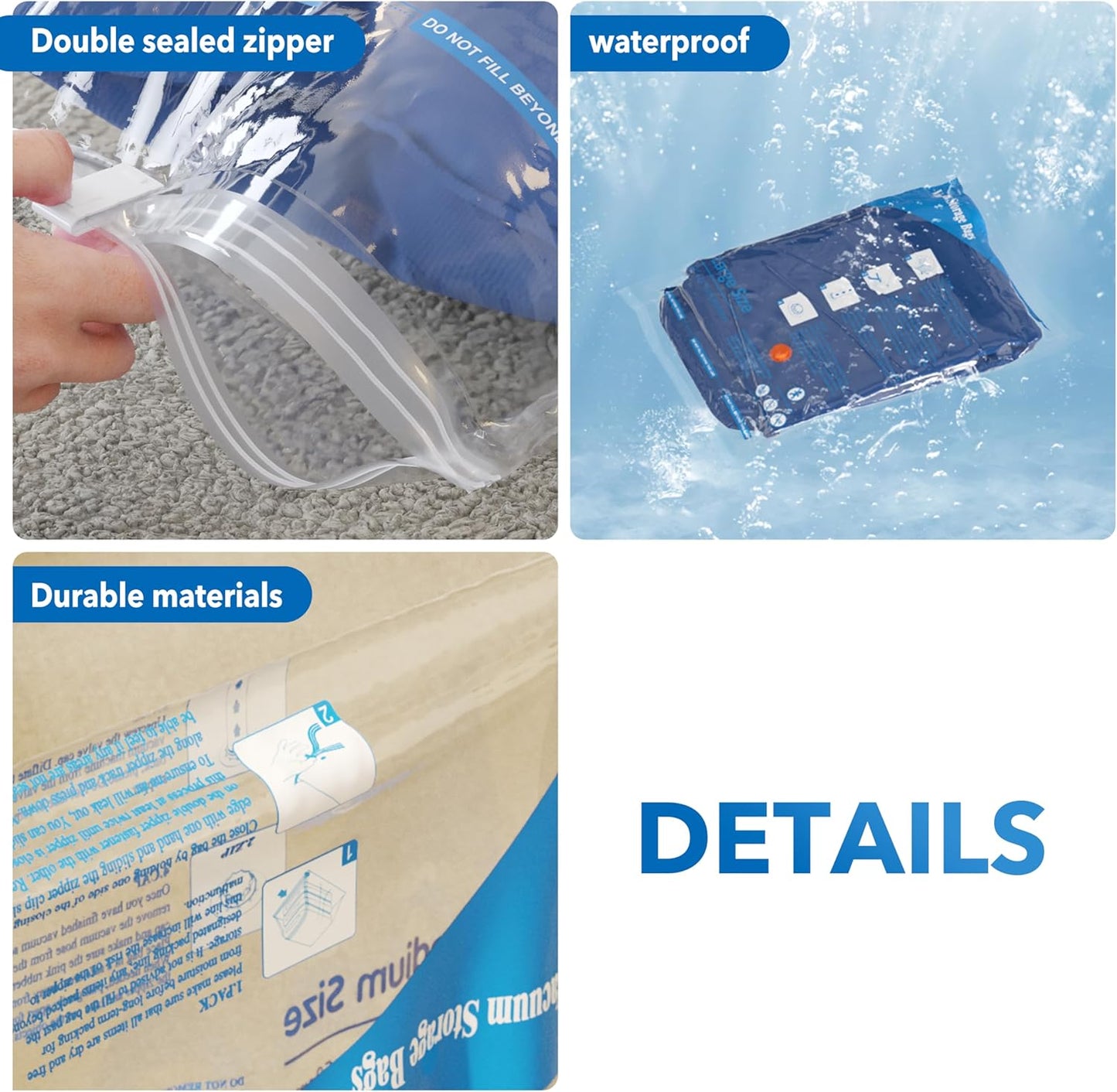 Purilite Select Jumbo Vacuum Storage Bags