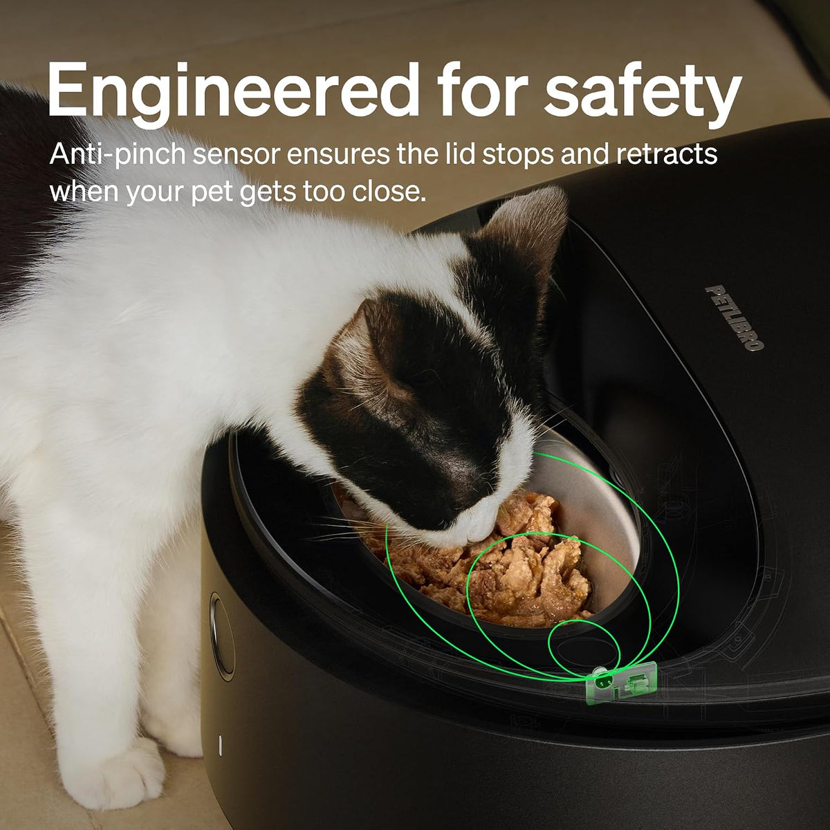PETLIBRO Automatic Cat Feeder for Wet Food with Stainless Steel Bowl