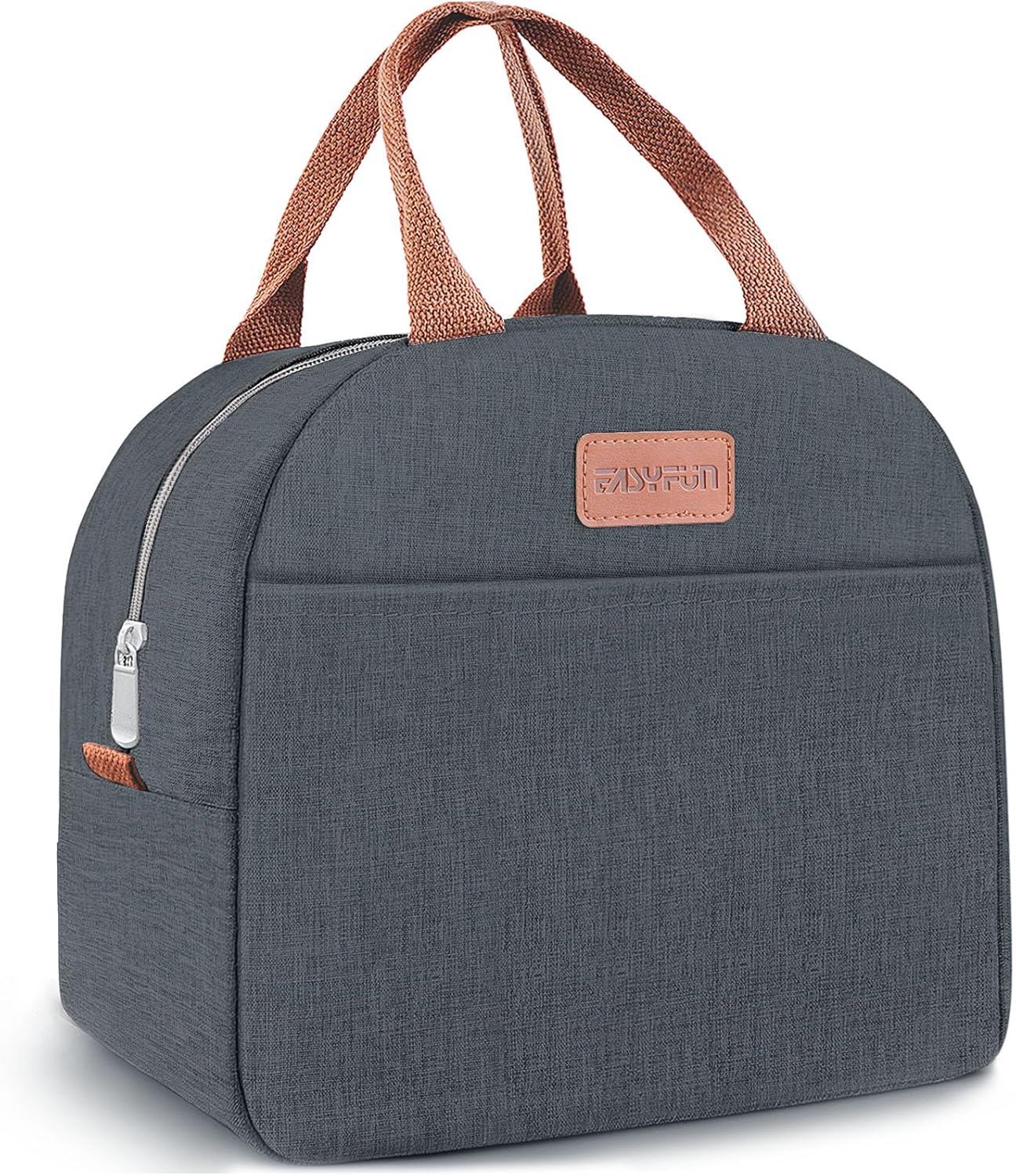 Lunch Bag for Women & Men Adult Insulated Lunch Box, Small Leakproof Cooler Food Lunch Containers Reusable High Capacity Lunch Tote Bags for Work, Travel, Outdoor
