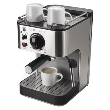Cuisinart Stainless Steel Espresso Maker with Touch Screen Burr Mill Coffee Grinder