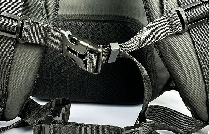 LED Illuminated Backpack - Durable Waterproof Design Bag for Motorcyclists, Travelers & Campers
