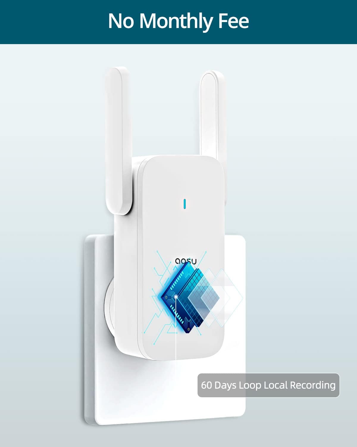 Doorbell Camera Wireless, aosu 5MP Ultra HD, No Monthly Fee, 3D Motion Detection Video Doorbell with Homebase, Enhanced (2.4/5 GHz) WiFi, 180-Day Battery Life, Work with Alexa & Google Assistant