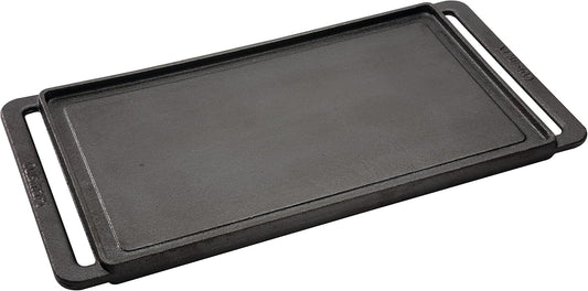 Cuisinart Reversible Cast Iron Grill and Griddle Plate, Ribbed Grill and Smooth Flat Top Griddle (CCP-2000C)