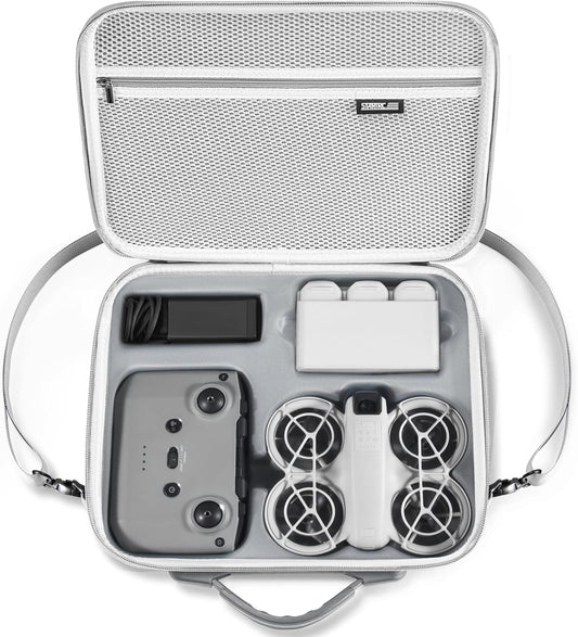 STARTRC Neo Case for DJI Neo Fly More Combo Portable Carrying Protective Bag for DJI Neo Accessories, Compatible with RC-N3/N2 Remote Controller, Neo Intelligent Flight Battery, Charging Hub
