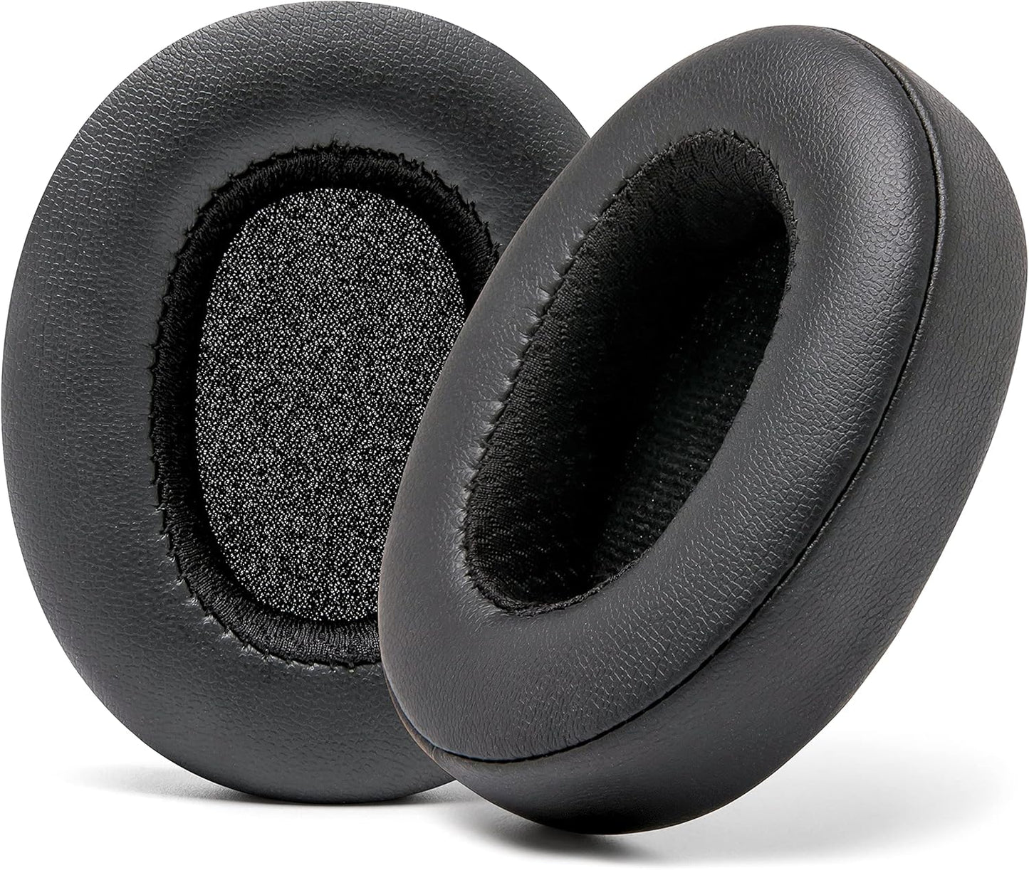 WC Replacement Earpad Cushions for Skullcandy Hesh 3 & Crusher Over-Ear Headphones Made by Wicked Cushions | Improved Durability and Thickness for Improved Comfort and Noise Isolation | 90's Black