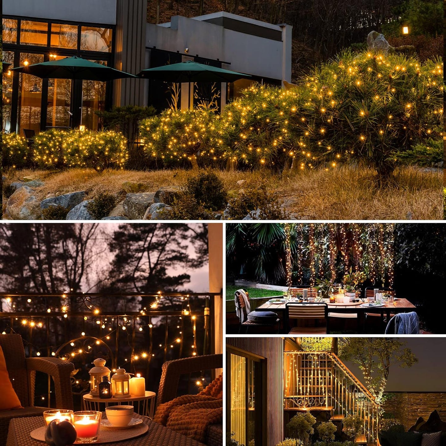 Purilite Select 2-Pack Solar Fairy String Lights