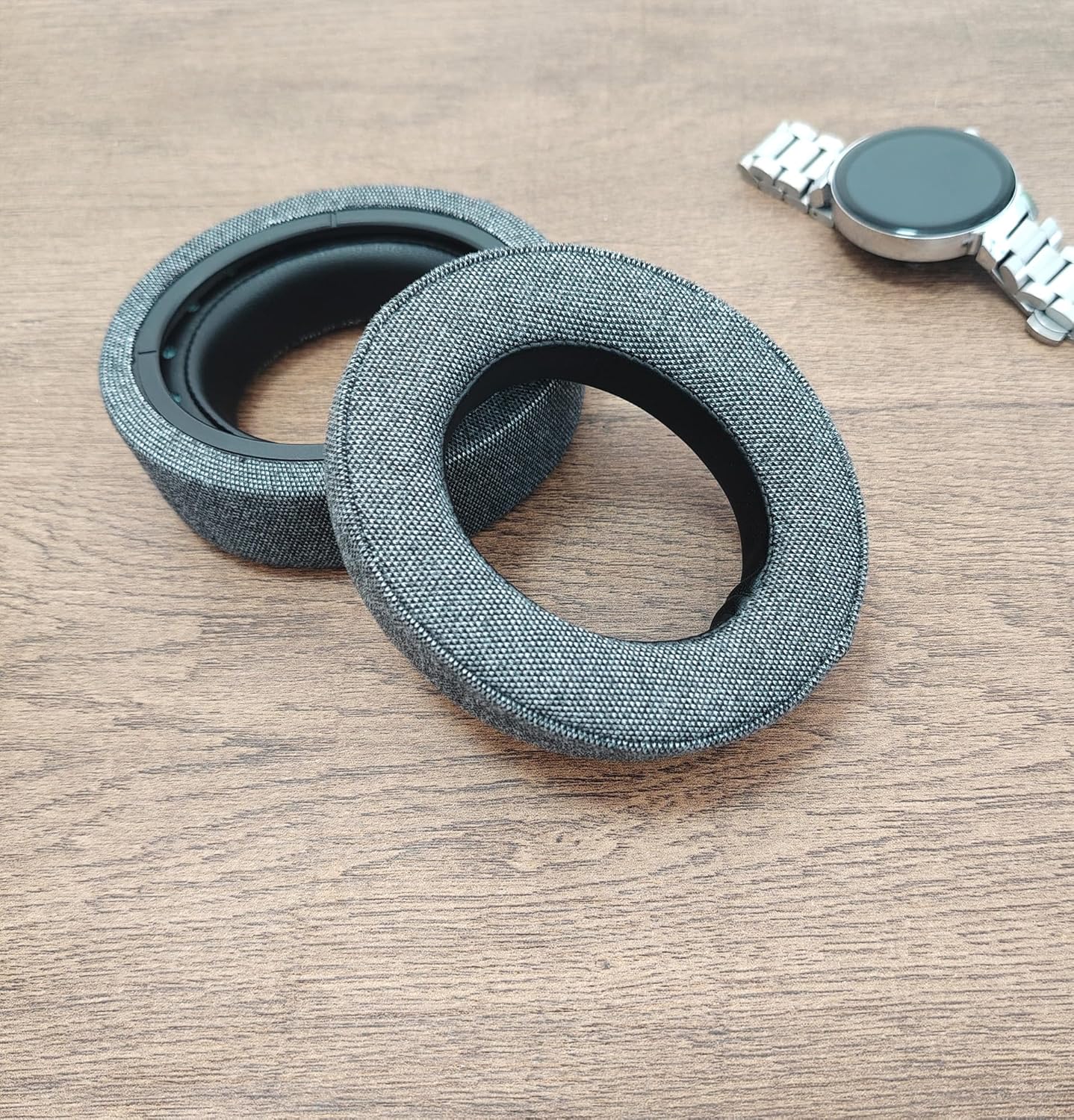 DowiTech Thickened Headphone Earpads Headset Replacement Ear Pads Compatible with Corsair HS70 Pro HS60 Pro HS50 Pro Headphone