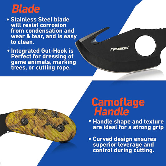 Mossberg Fixed Skinning Knife - PuriLite