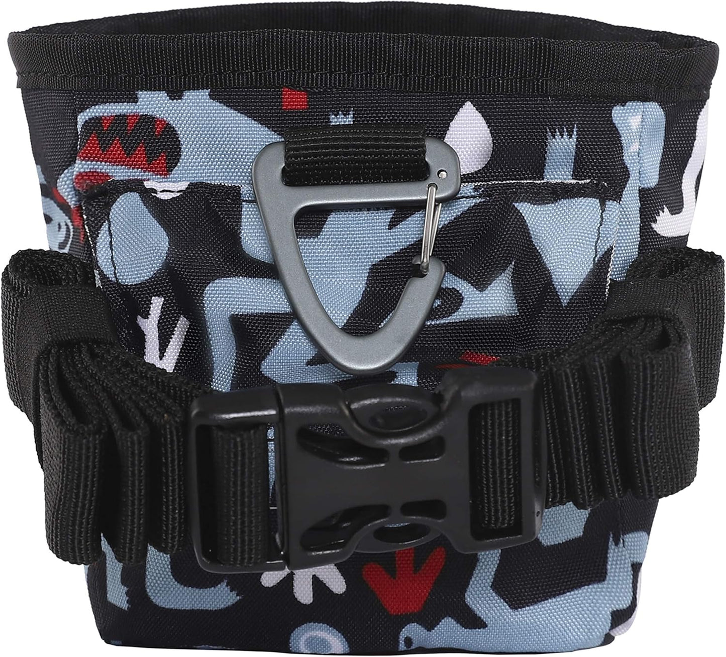 OllyDog Goodie Treat Bag, Dog Treat Pouch, Waist Belt Clip for Hands-Free Training, Magnetic Closure, Dog Training and Behavior Aids, Three Ways to Wear (Palm)