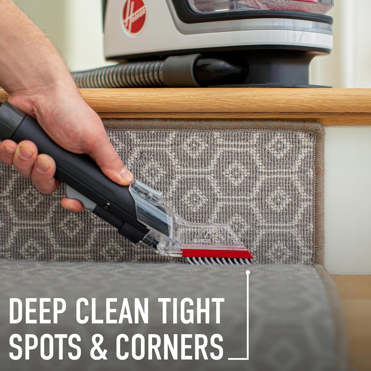 Hoover CleanSlate Carpet & Upholstery Spot Cleaner, Stain Remover, Portable, FH14000V, White