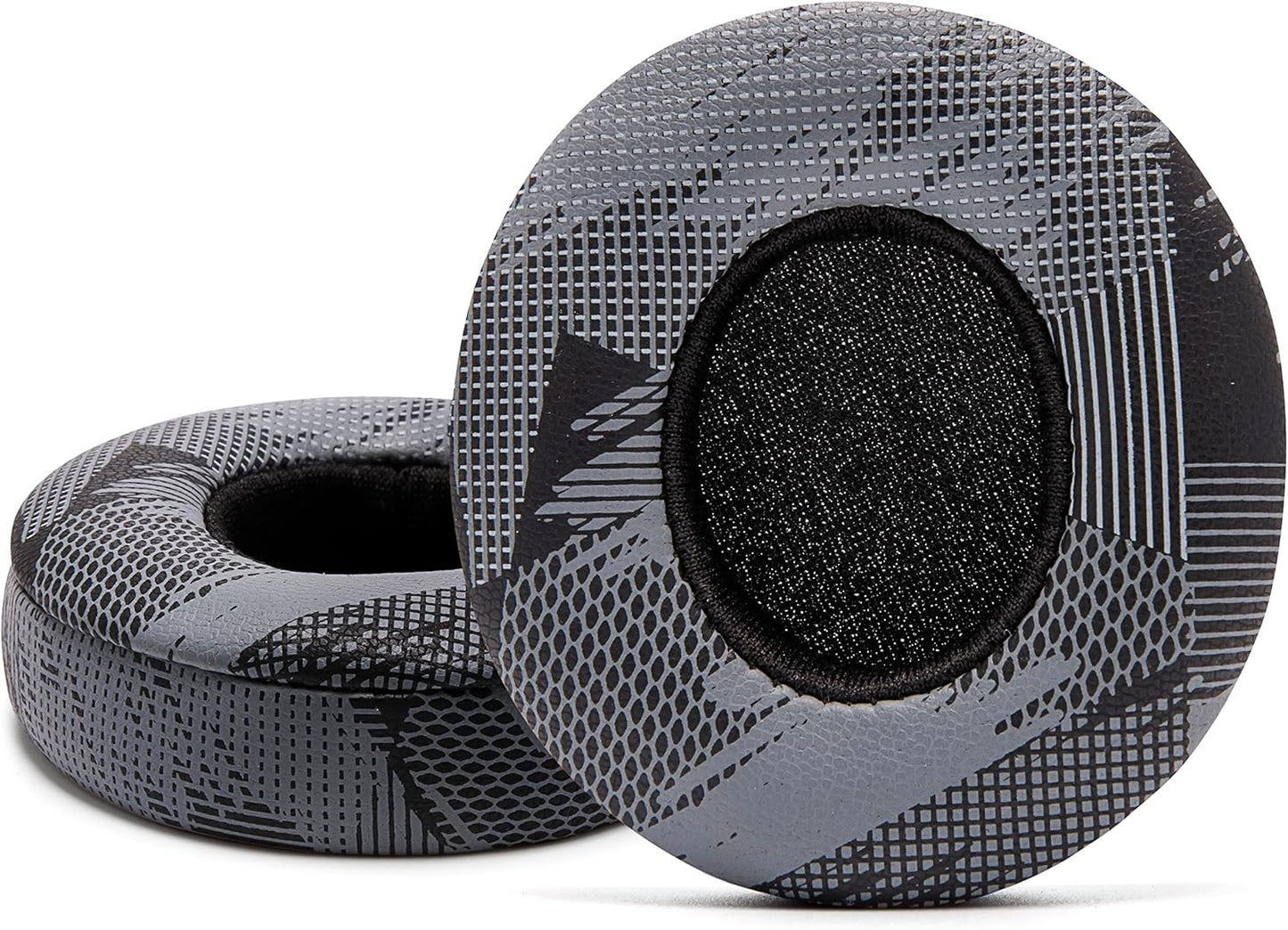 WC Extra Thick Replacement Earpads for Beats Solo 2 & 3 by Wicked Cushions - Ear Pads for Beats Solo 2 & 3 Wireless ON-Ear Headphones - Soft Leather, Luxury Memory Foam, Strong Adhesive | White