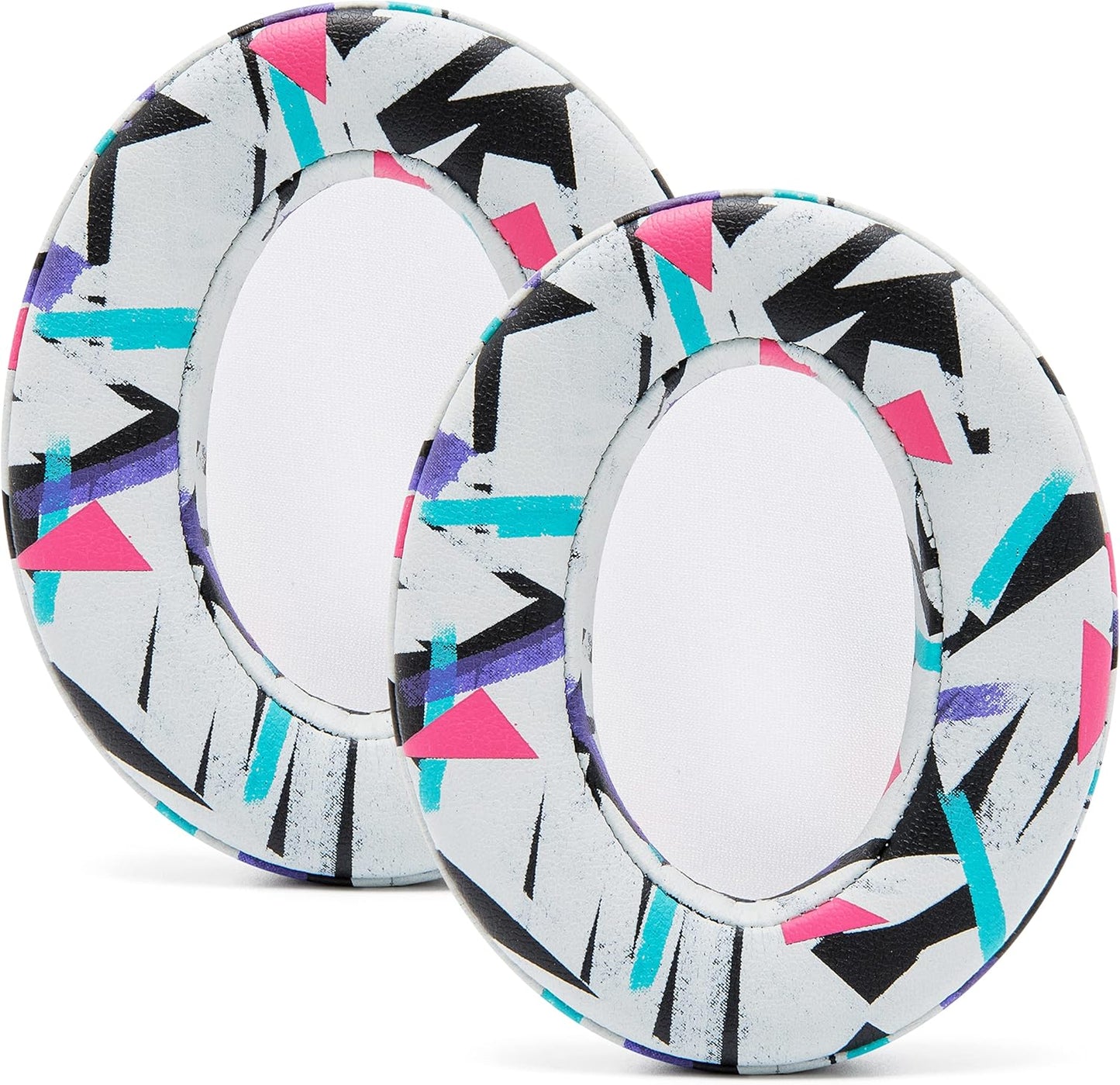 WC PadZ - The Ultimate Upgraded Earpads by Wicked Cushions - Compatible with Audio Technica, HyperX, SteelSeries Arctis & More - Extra Thick - Bigger Opening - Softer Memory Foam | (Speed Racer)