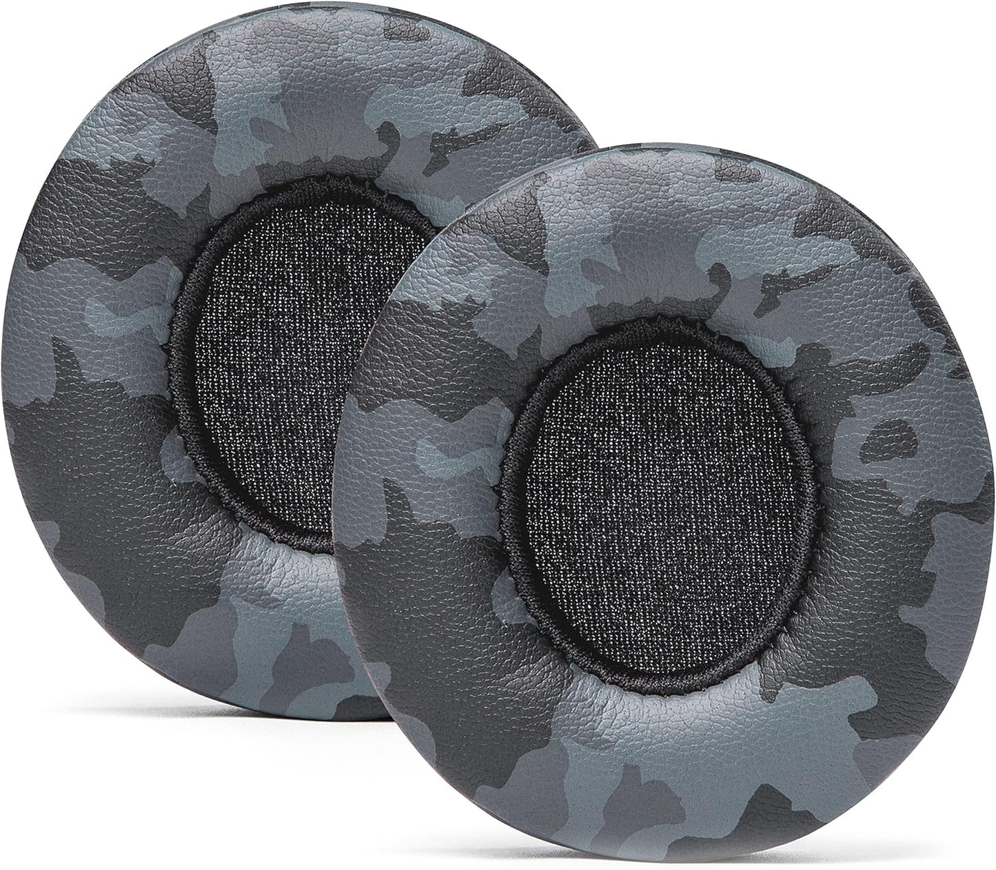 WC Extra Thick Replacement Earpads for Beats Solo 2 & 3 by Wicked Cushions - Ear Pads for Beats Solo 2 & 3 Wireless ON-Ear Headphones - Soft Leather, Luxury Memory Foam, Strong Adhesive | White