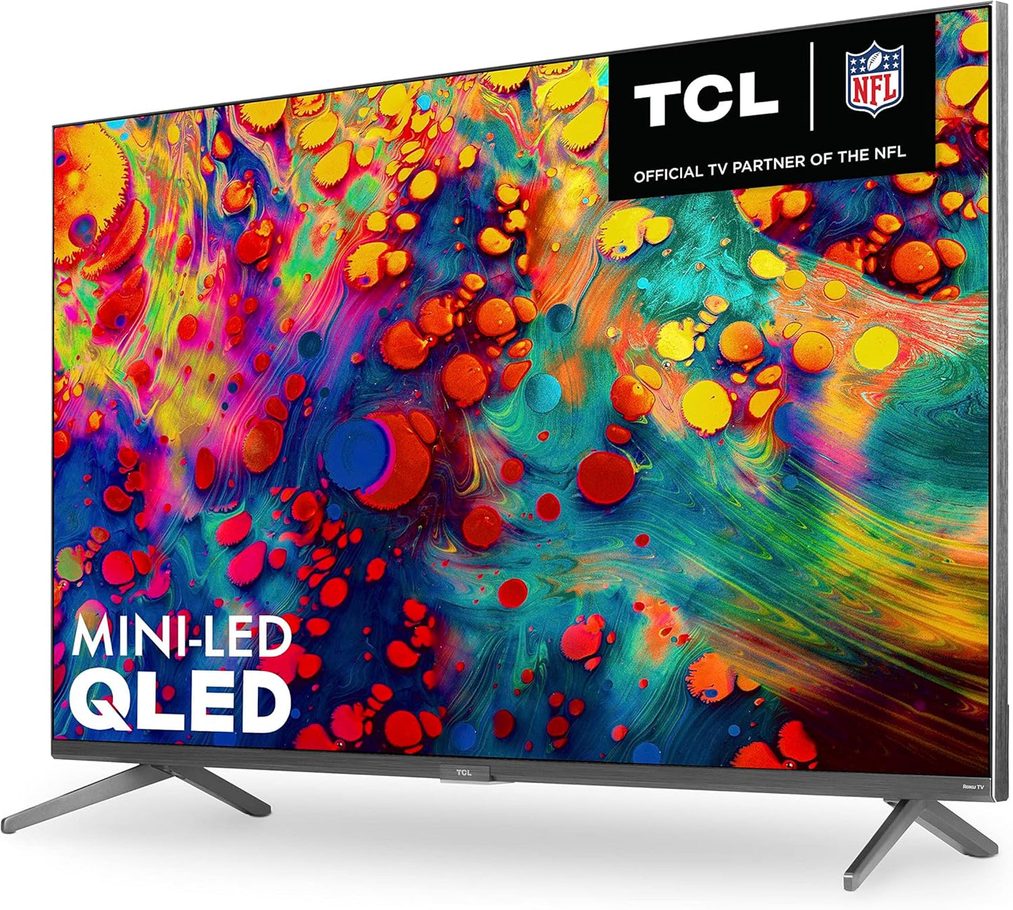 TCL 55-Inch QM6K Series QLED 4K Smart QD-Mini LED TV with Google TV (2025 Model) New Halo Control System, LD500 Precise Dimming Series, High Contrast HVA Panel, 144Hz Native Panel Refresh Rate