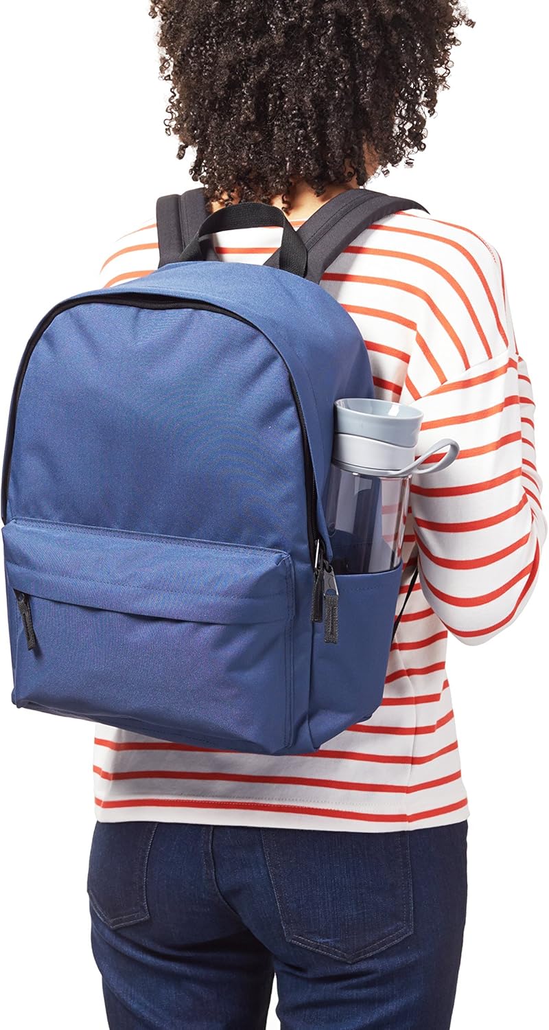 Amazon Basics Classic School Backpack - Black