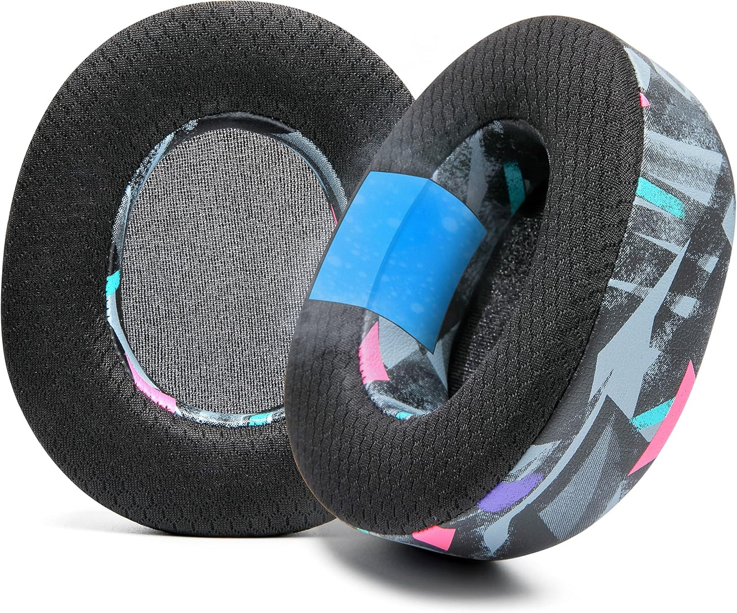 WC Freeze Nova Pro Wireless - Cooling Gel Earpads for Arctis Nova Pro Wireless ONLY (Doesn’t Fit Other Models), Made by Wicked Cushions, Improved Durability, Thickness & Sound Isolation | Black