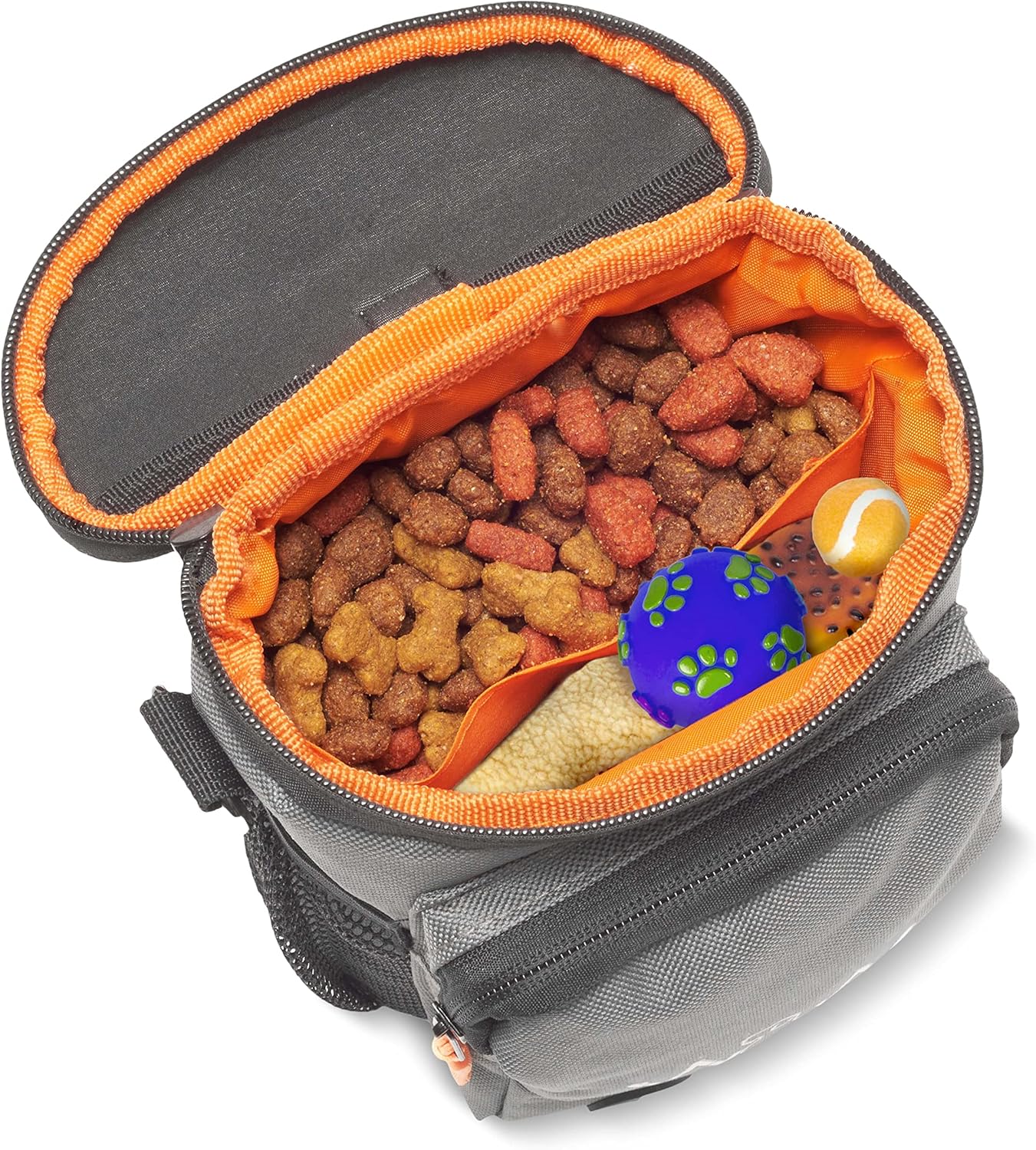 Wolf in Winter Quickdraw XL Dog Treat Pouch Bag for Training with Waste Bag Holder Phone Pocket and Belt Clip – Dog Accessories for Walking Hiking and Puppy Essentials – (Raspberry)