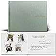 Lamare Wedding Guest Book – Elegant Guest Book for Party, Baby Shower Guest Book & Polaroid Guest Book for Wedding - PuriLite