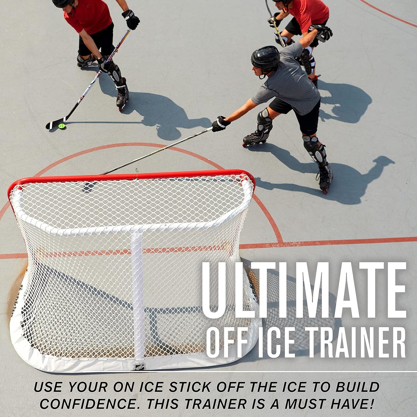 Franklin Sports Blade Protector - Hockey Stick Protection for Off Ice Practice and Training - Fits Most Stick Sizes - Edge Armor,Black