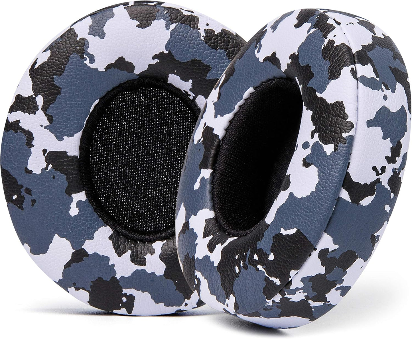WC Extra Thick Replacement Earpads for Beats Solo 2 & 3 by Wicked Cushions - Ear Pads for Beats Solo 2 & 3 Wireless ON-Ear Headphones - Soft Leather, Luxury Memory Foam, Strong Adhesive | White