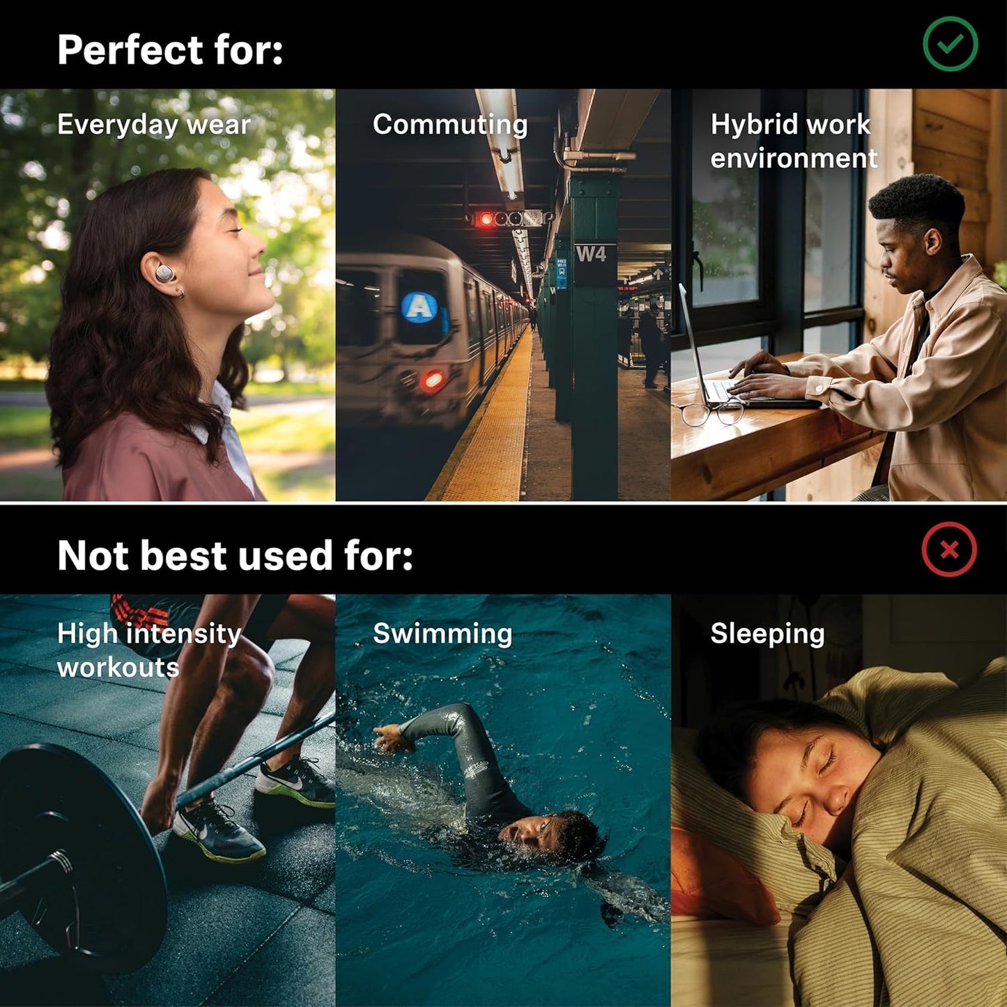 Sennheiser Momentum True Wireless 4 Smart Earbuds with Bluetooth 5.4, Crystal-Clear Sound, Comfortable Design, 30-Hour Battery Life, Adaptive ANC, LE Audio and Auracast - Black Graphite