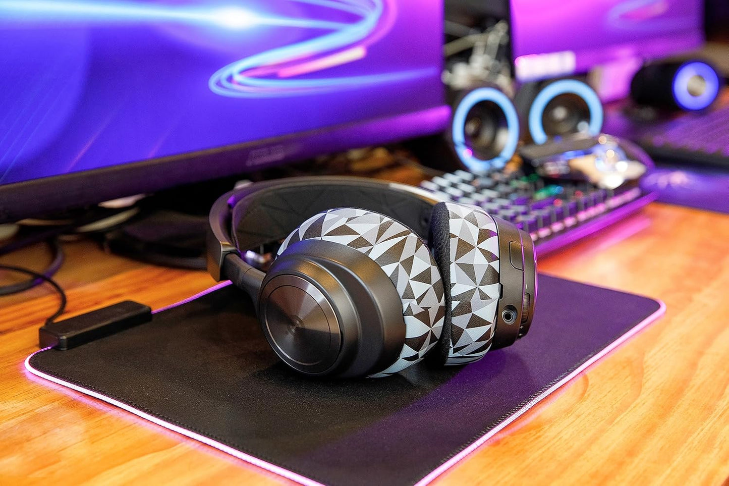 WC Freeze Nova Pro Wireless - Cooling Gel Earpads for Arctis Nova Pro Wireless ONLY (Doesn’t Fit Other Models), Made by Wicked Cushions, Improved Durability, Thickness & Sound Isolation | Black