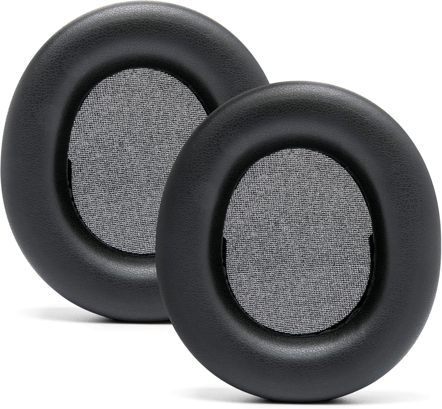 WC Upgraded Replacement Earpads for Steelseries Arctis Nova Pro Wireless Made by Wicked Cushions | Improved Durability, Thickness, Softer Leather, and Sound Isolation | 90's Black
