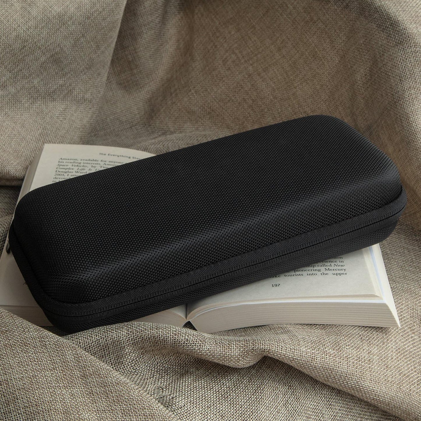 JETech Carrying Case for Nintendo Switch 2 (2025) 7.9 Inch, Hard Shell Portable Travel Bag with 10 Game Card Slots and Accessories Pouch, Lightweight Anti-Scratch Protection (Black)