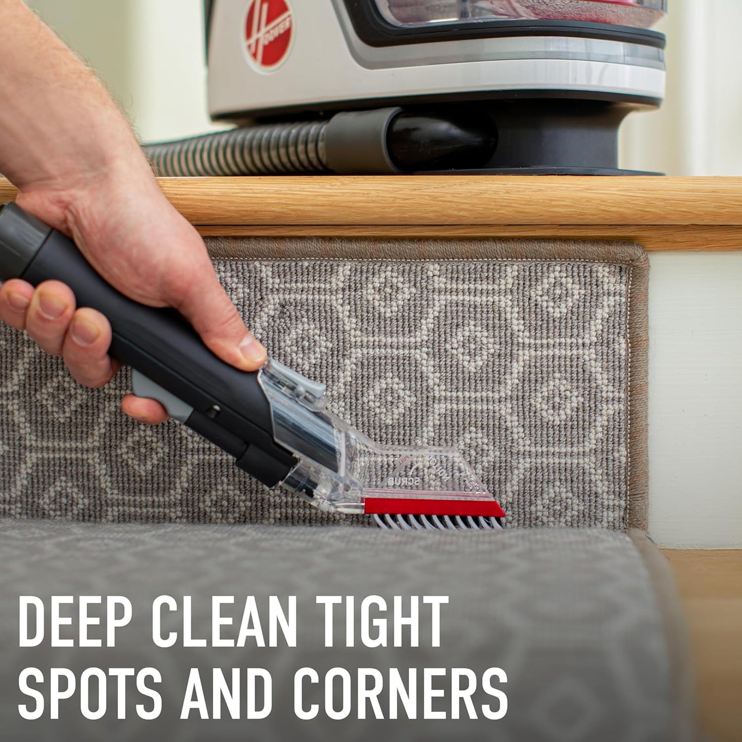 Hoover CleanSlate Carpet & Upholstery Spot Cleaner, Stain Remover, Portable, FH14000V, White