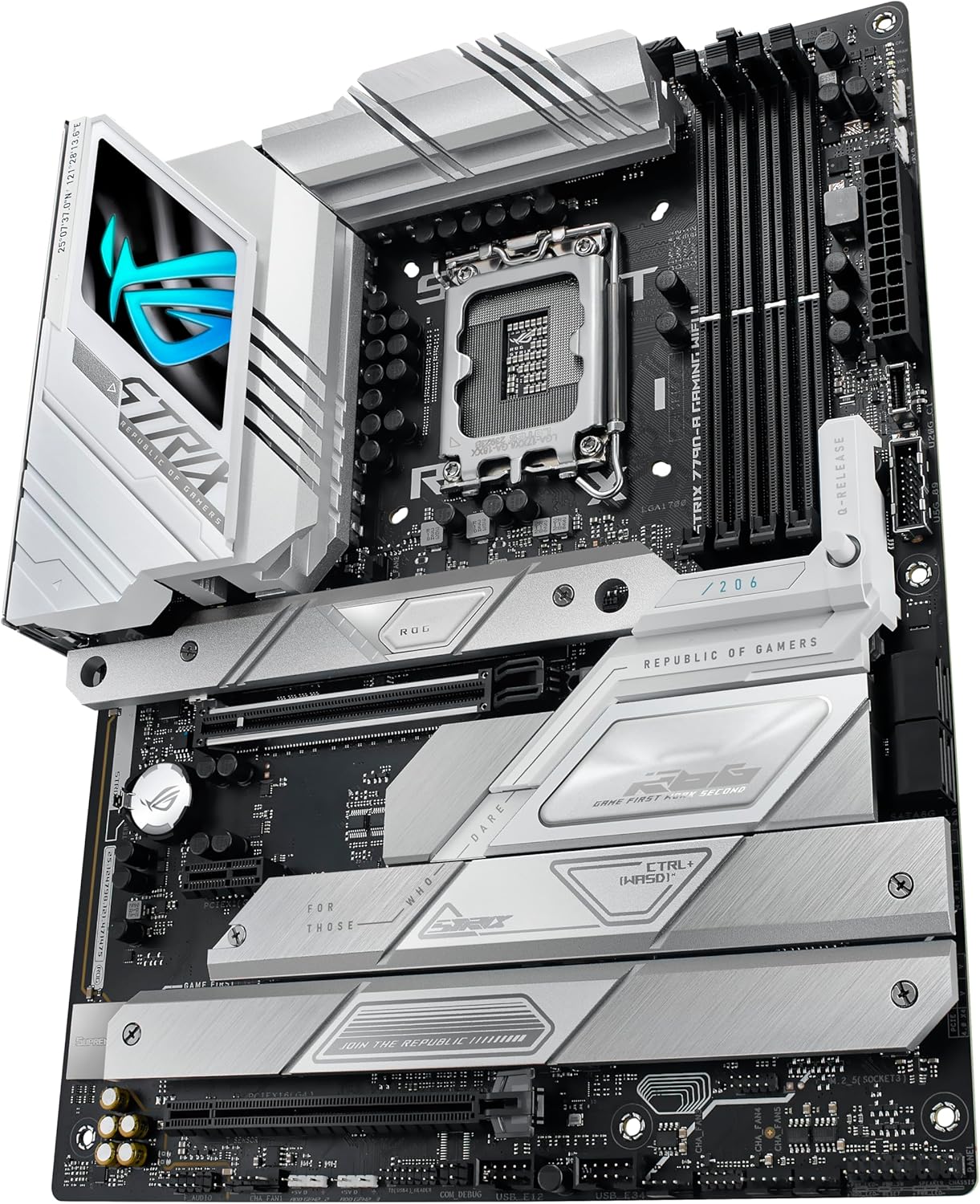 ASUS ROG Strix Z790-A Gaming WiFi II (WiFi 7) LGA 1700(Intel® 14th & 13th & 12th Gen) ATX Gaming Motherboard(16 + 1+2 Power Stages, DDR5, 5X M.2 Slots, PCIe 5.0 x16)