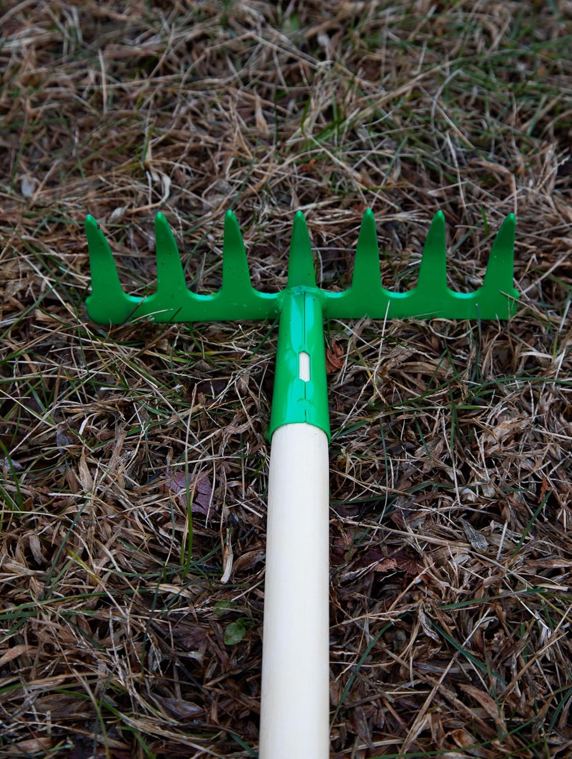 G & F Products 10018 JustForKids Kids Garden Tool Set Toy, Rake, Spade, Hoe and Leaf Rake, Reduced Size, 4-Piece