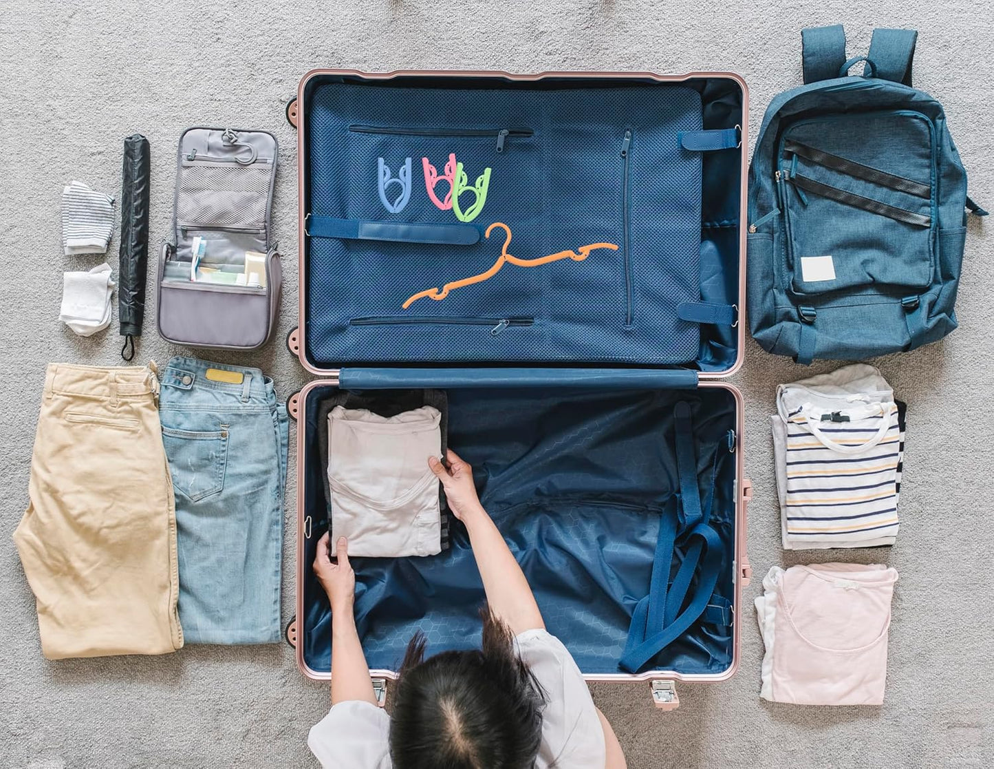 Purilite Select Foldable Travel Hangers