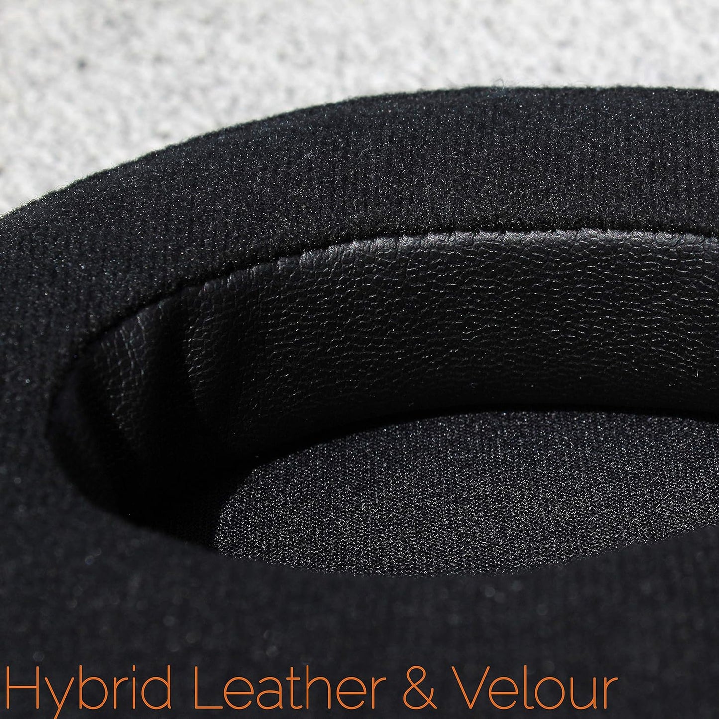 WC PadZ Velour - The Ultimate Upgraded Earpads by Wicked Cushions - Compatible With Audio Technica, HyperX, SteelSeries Arctis & More - Extra Thick - Bigger Opening - Softer Memory Foam | Black Floral