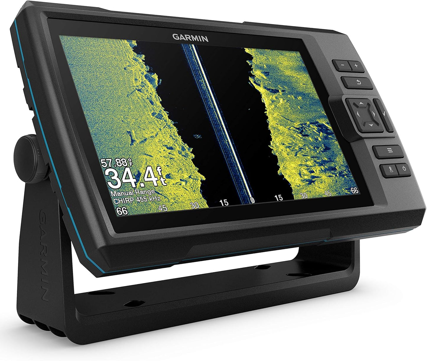 Garmin Striker Vivid 4cv Bundle with Transducer and Protective Cover, 4-inch Color Fishfinder, Vivid Scanning Sonar Color Palettes 010-02550-00