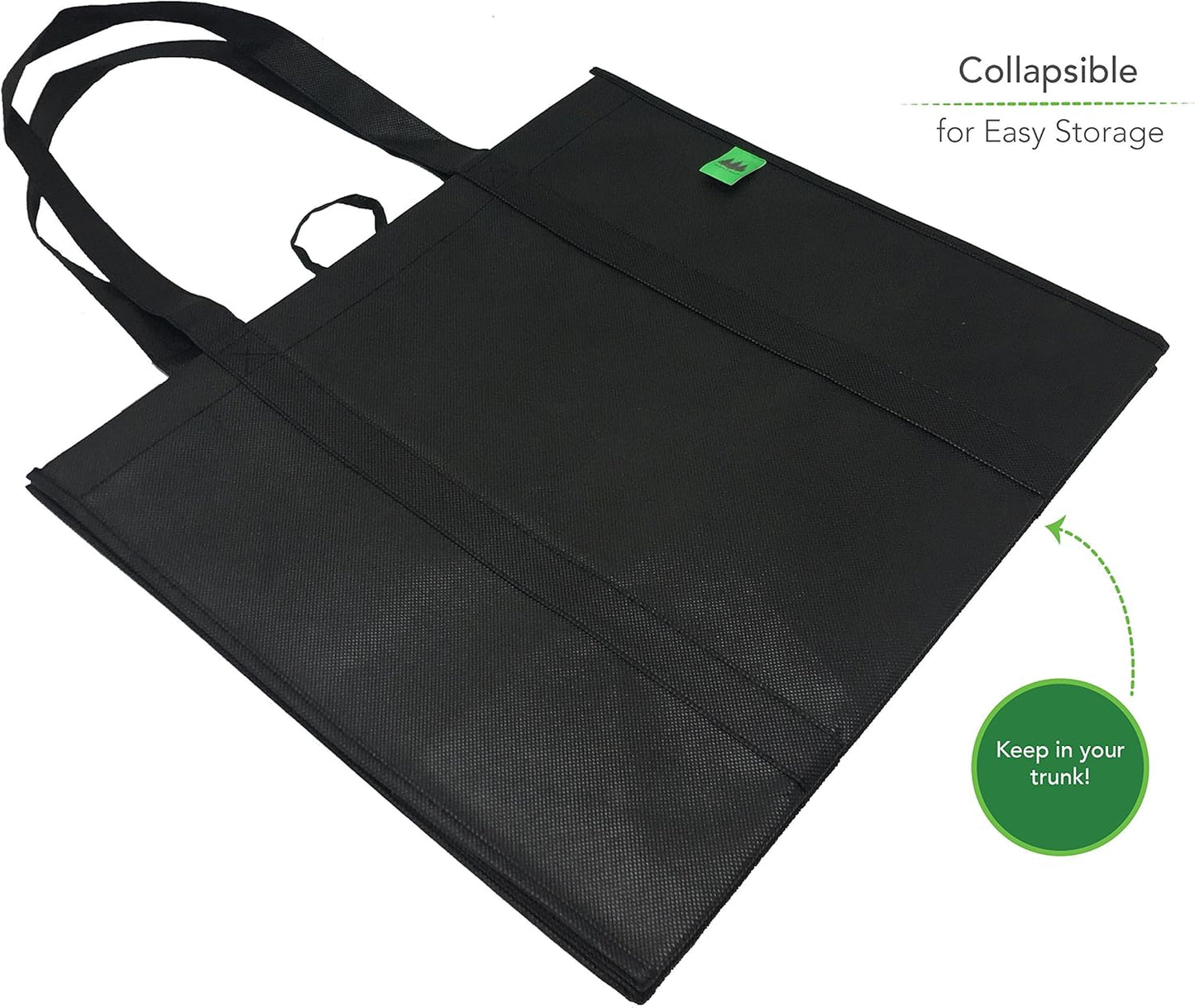 Purilite Select™ EcoSmart Reusable Canvas Tote Bag – 5 Pack