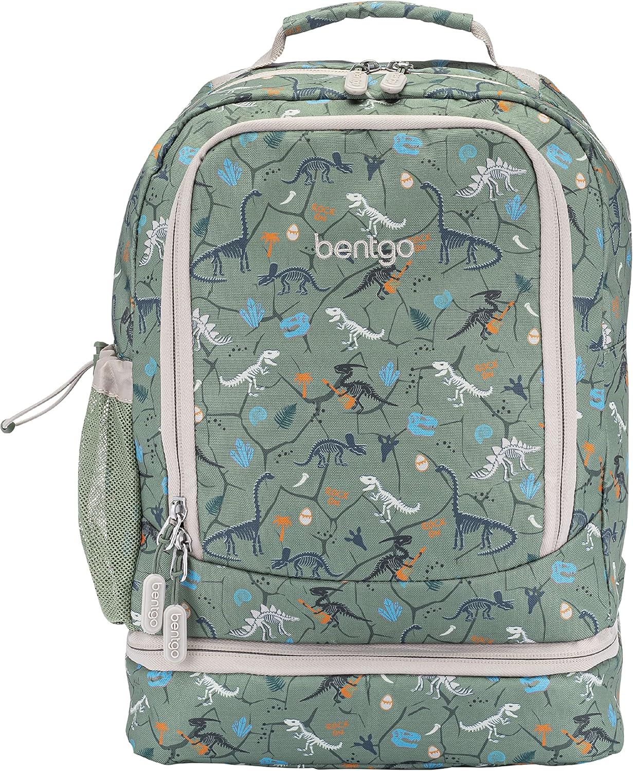 Bentgo Kids Prints 2-in-1 Backpack & Insulated Lunch Bag (Dinosaur)