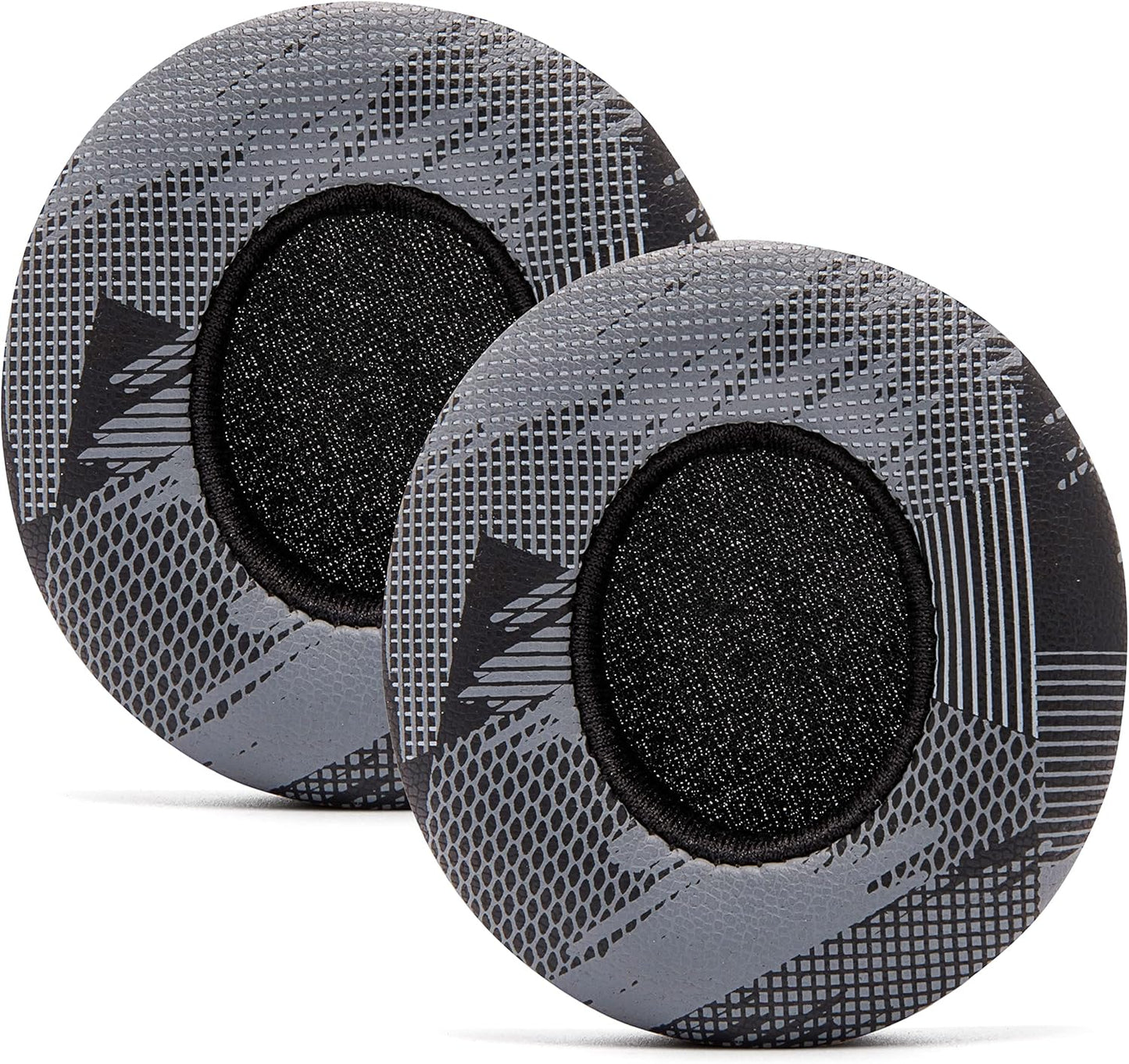 WC Extra Thick Replacement Earpads for Beats Solo 2 & 3 by Wicked Cushions - Ear Pads for Beats Solo 2 & 3 Wireless ON-Ear Headphones - Soft Leather, Luxury Memory Foam, Strong Adhesive | White