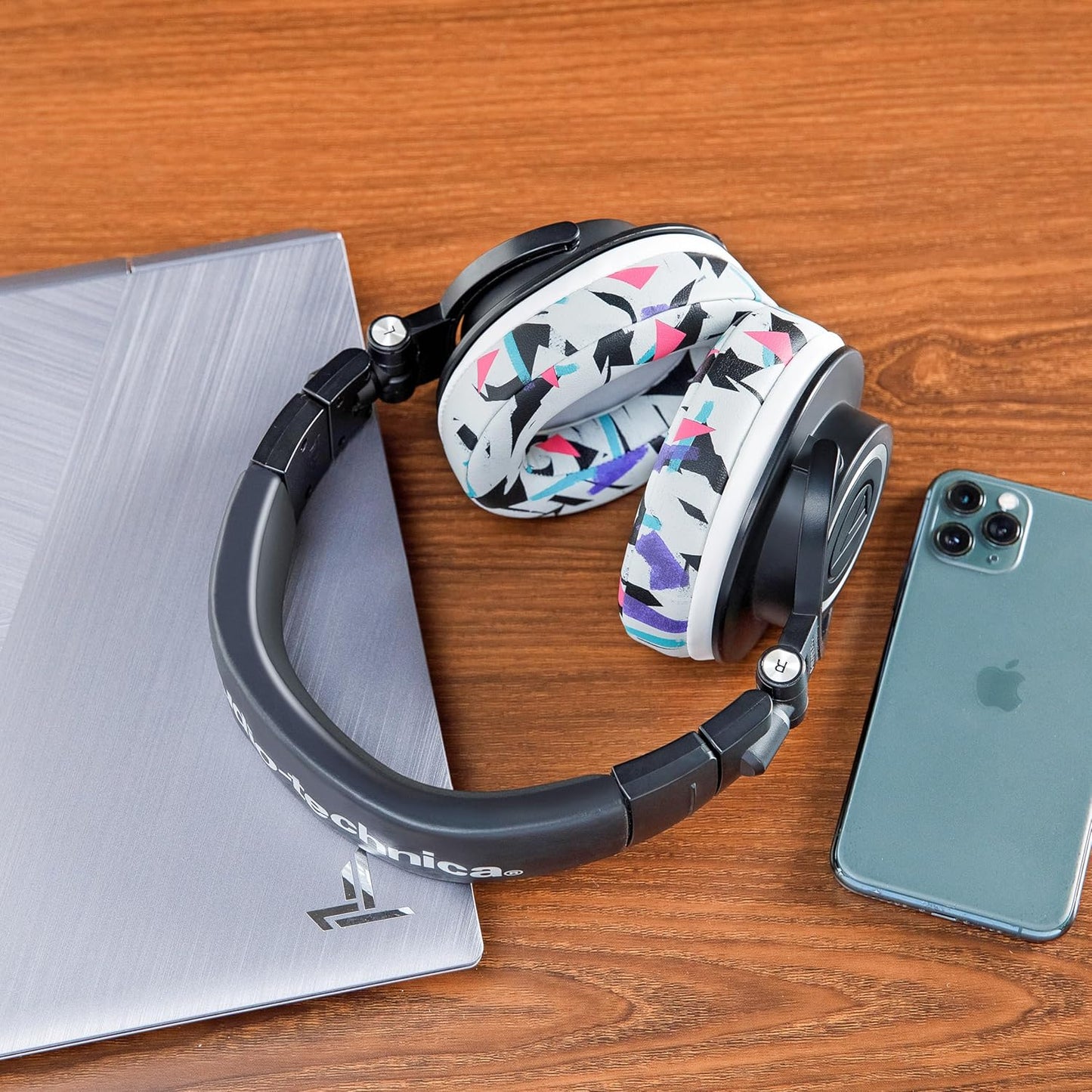 WC PadZ - The Ultimate Upgraded Earpads by Wicked Cushions - Compatible with Audio Technica, HyperX, SteelSeries Arctis & More - Extra Thick - Bigger Opening - Softer Memory Foam | (Speed Racer)