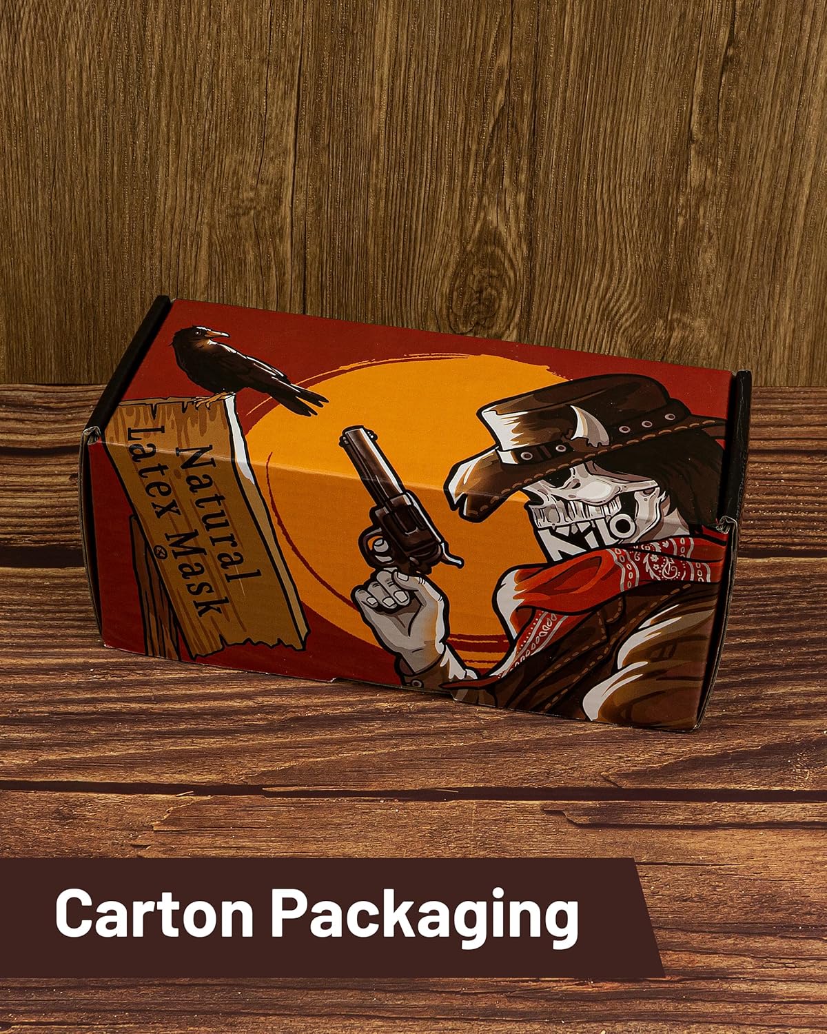 AQKILO Halloween Skull Mask Scary Latex Full Head Realistic Masks Fancy Dress for Halloween Carnival Costume Party